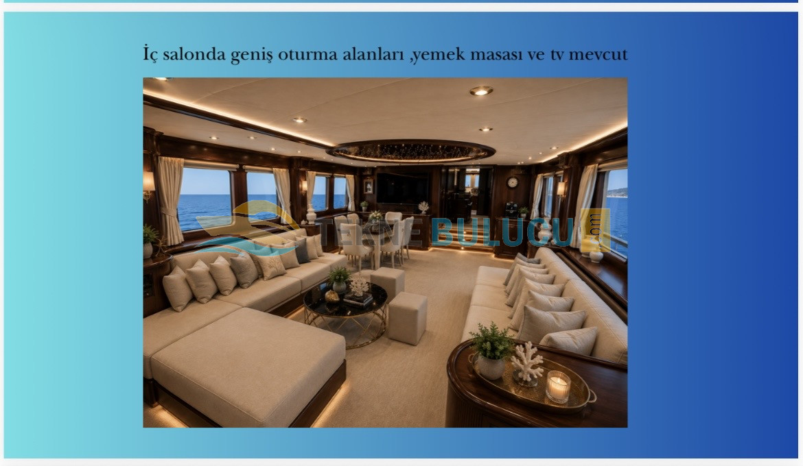kiralık 5 kabin  luxs trawler - fotoğraf 5