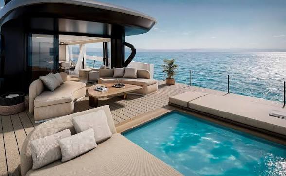 Azimut Seadeck 9 2026 iç mekan 2