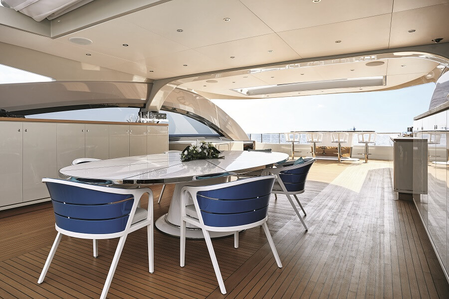 Benetti B.Now 50M Oasis 2025 Model iç mekan 2