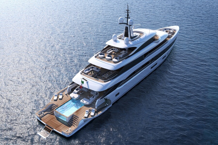 Benetti B.Now 50M Oasis 2025 Model iç mekan 3