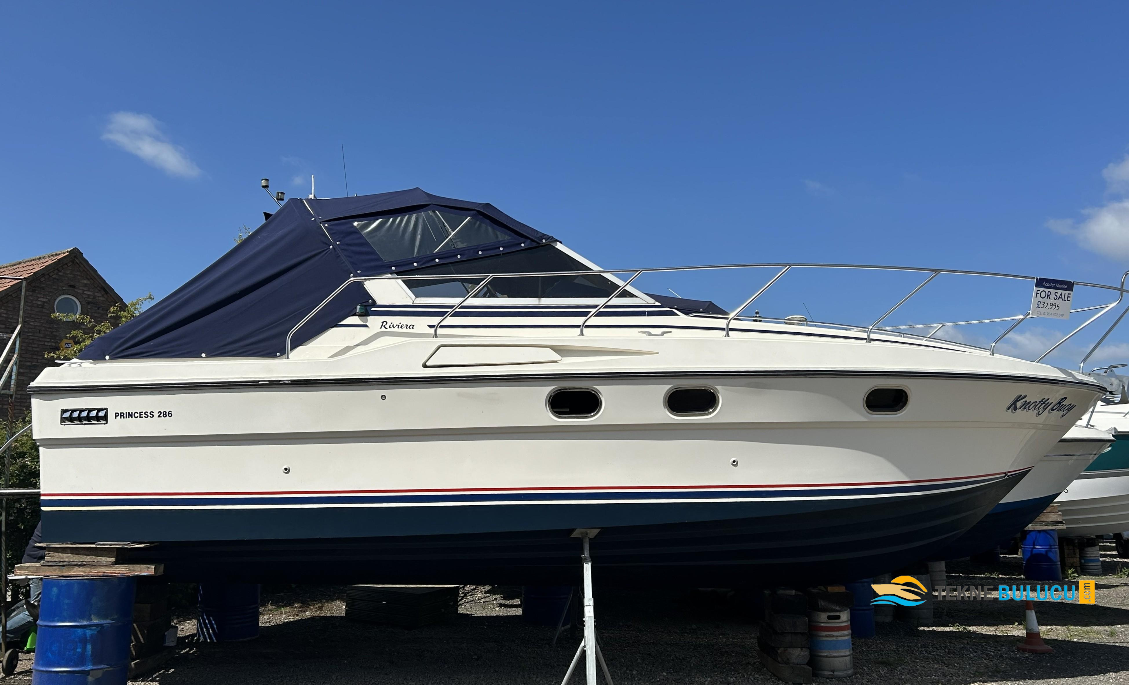 Princess Princess 286 R 1988 Model iç mekan 1