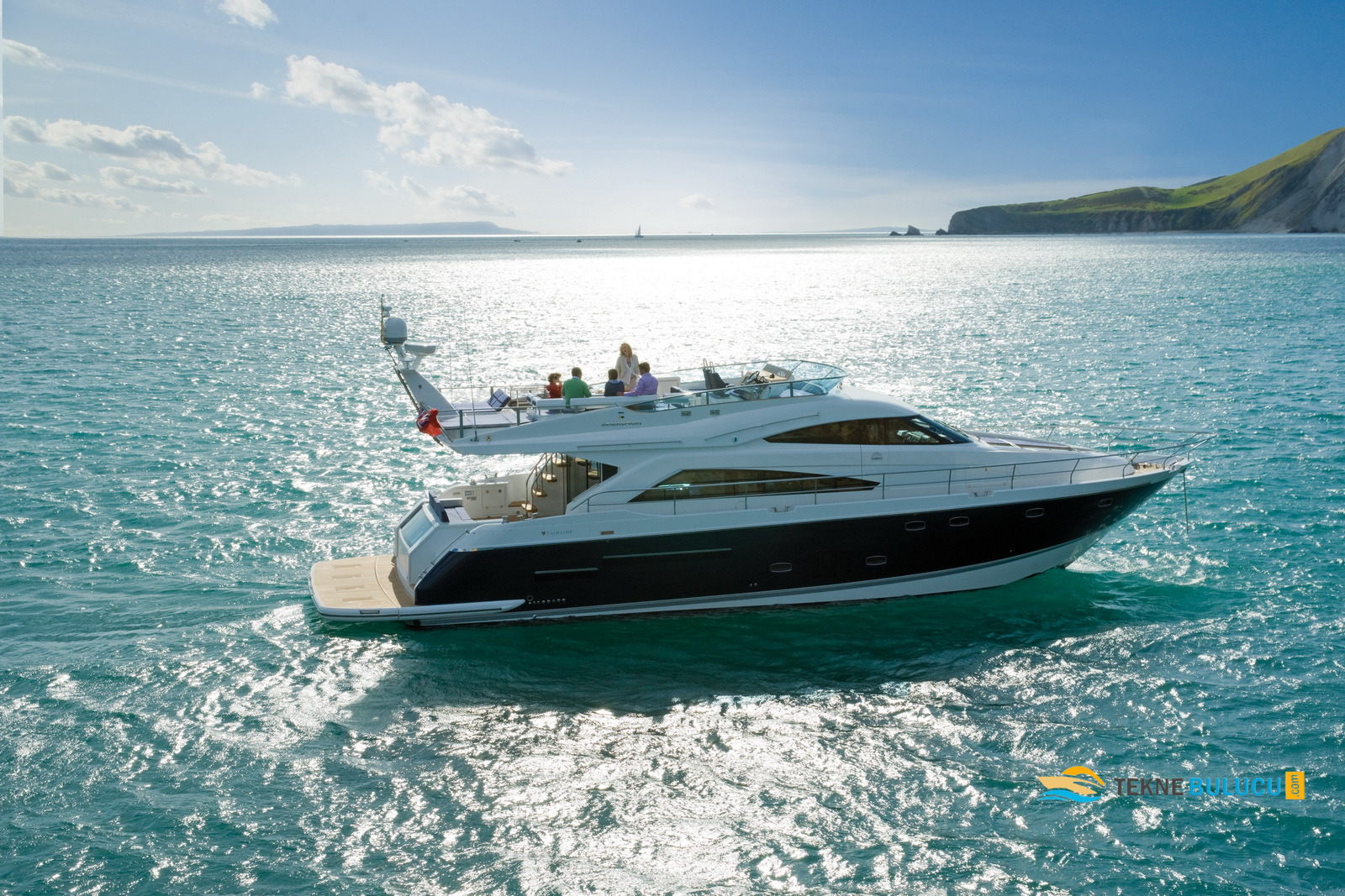 Fairline Squadron 65 2016 iç mekan 1