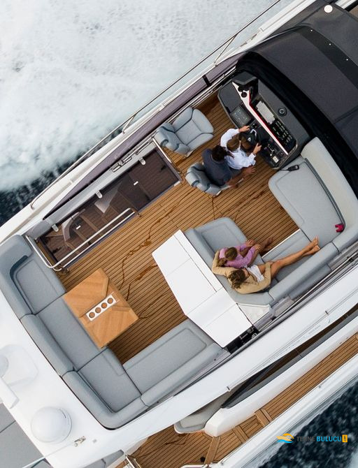 Fairline Phantom 65 2022 iç mekan 1