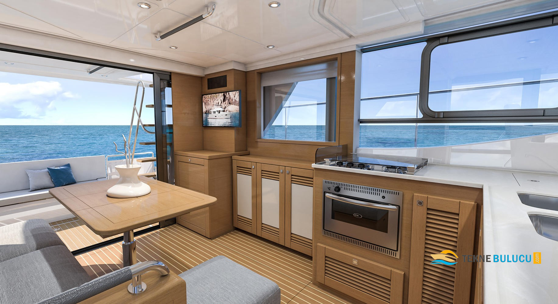 Beneteau Swift Trawler 47 2023 iç mekan 1