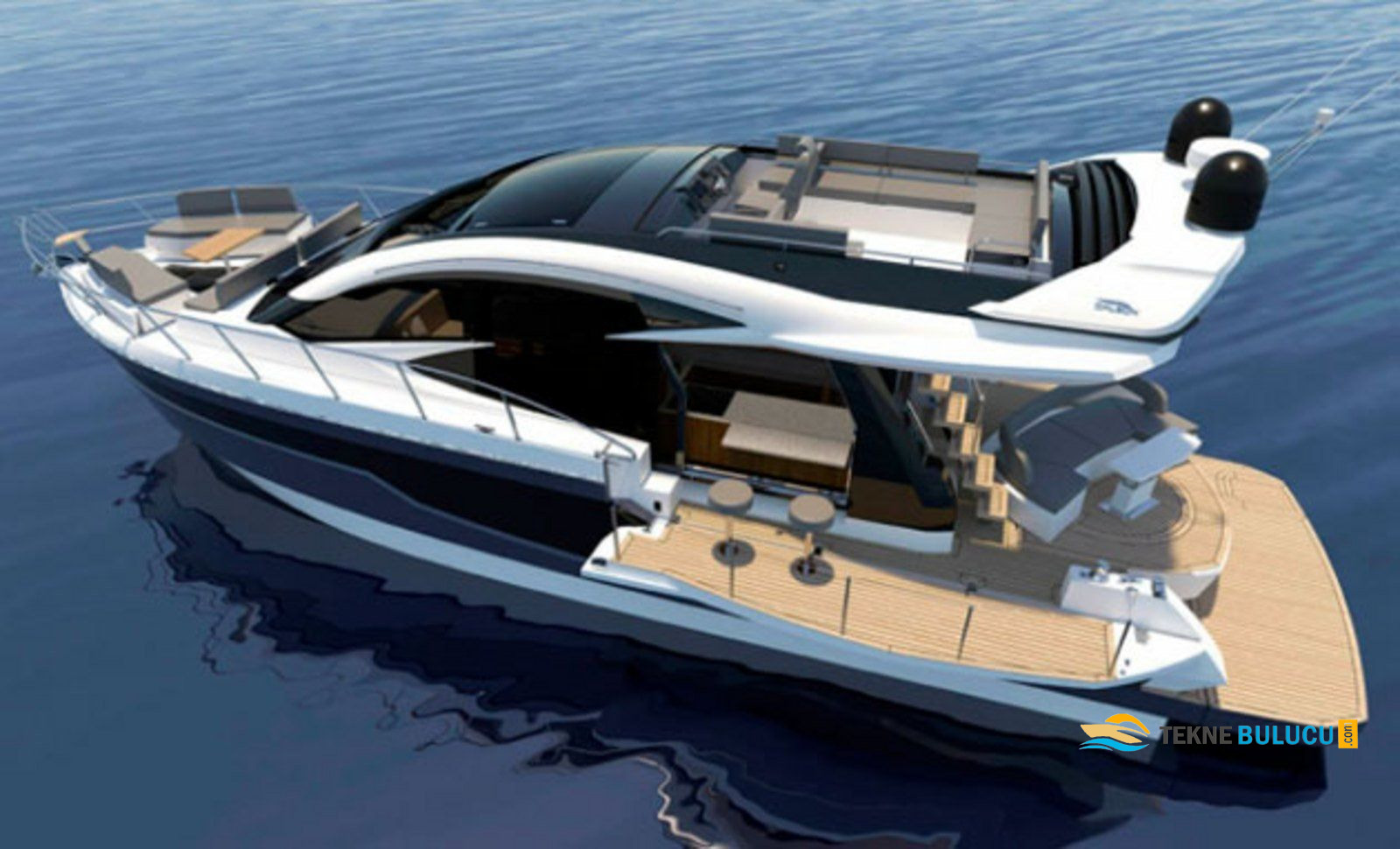 Galeon 510 Skydeck 2019 iç mekan 1