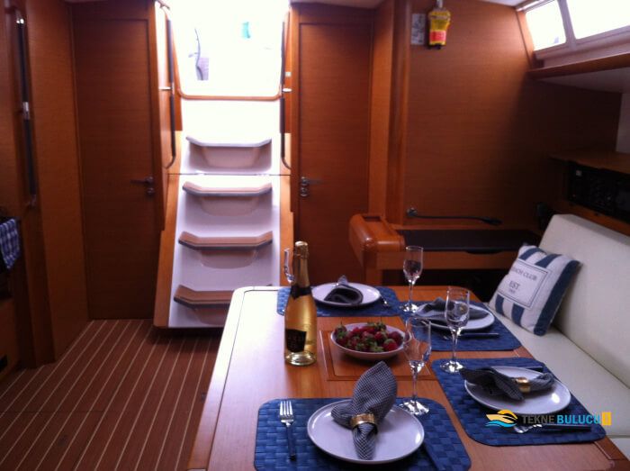 Jeanneau Sun Odyssey 469 2018 iç mekan 1