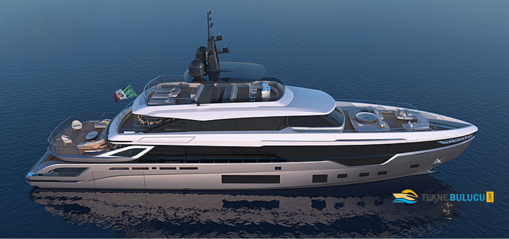 Azimut Grande Trideck 2025 iç mekan 2