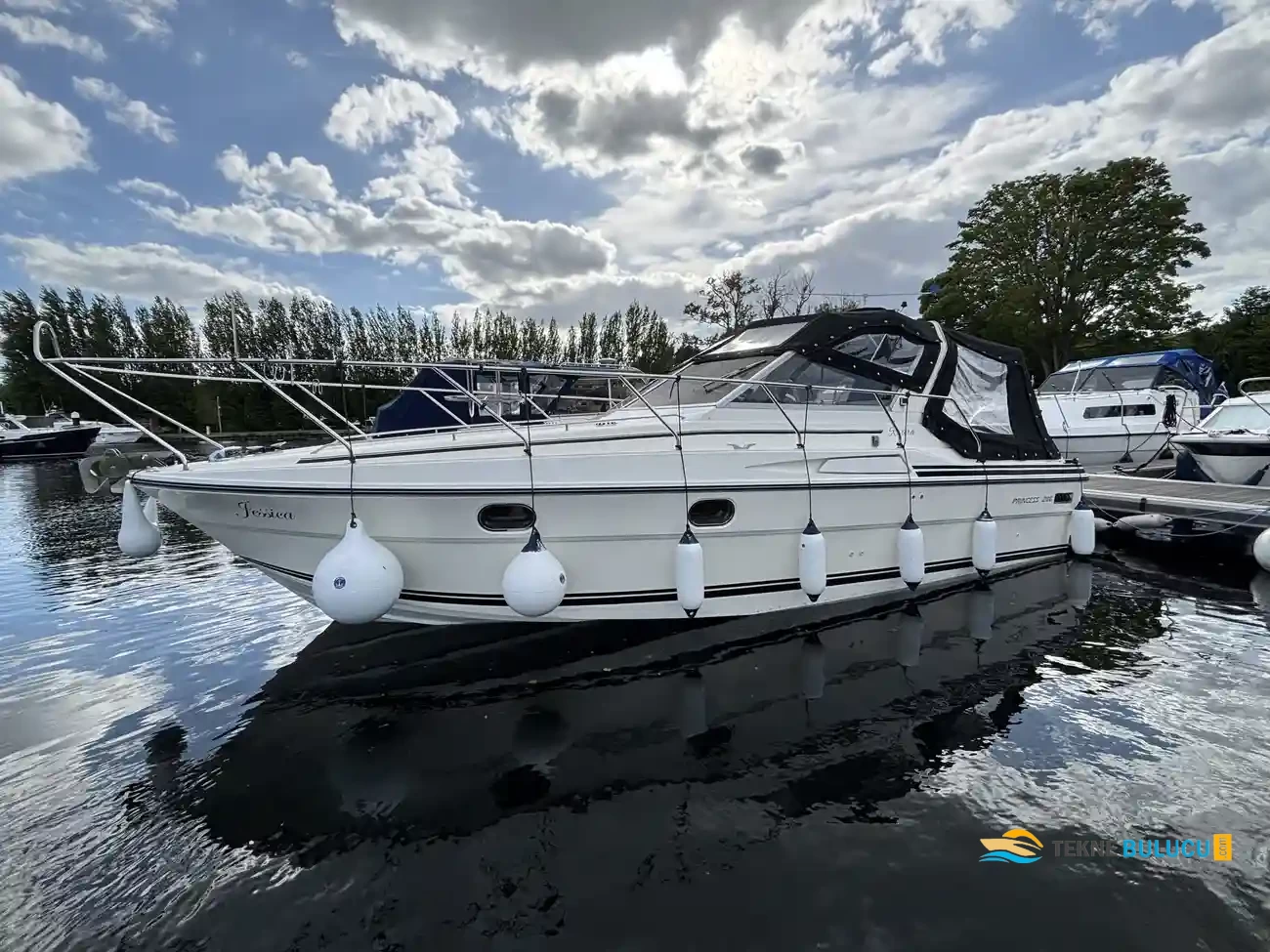 Princess Princess 286 R 1989 Model iç mekan 2
