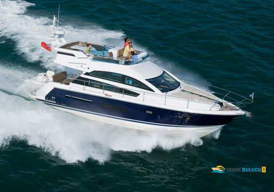 Fairline Squadron 42 2012 iç mekan 2