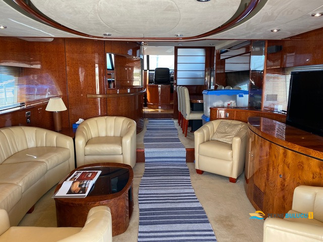 Fairline Squadron 74 2017 iç mekan 2