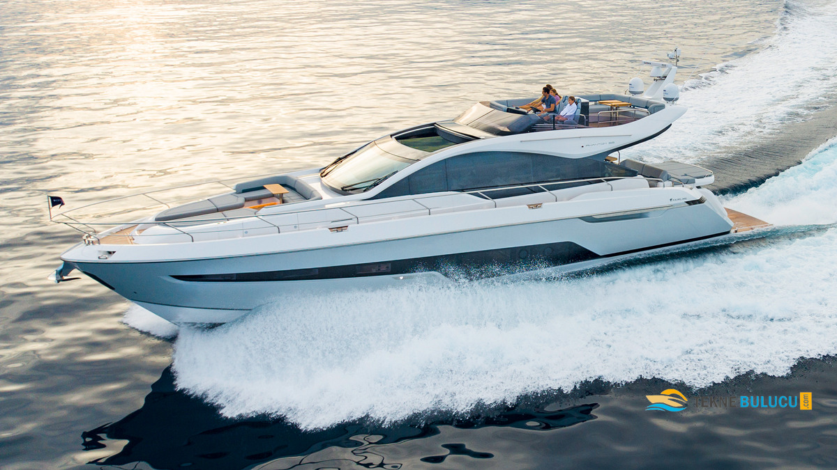 Fairline Phantom 65 2026 iç mekan 2
