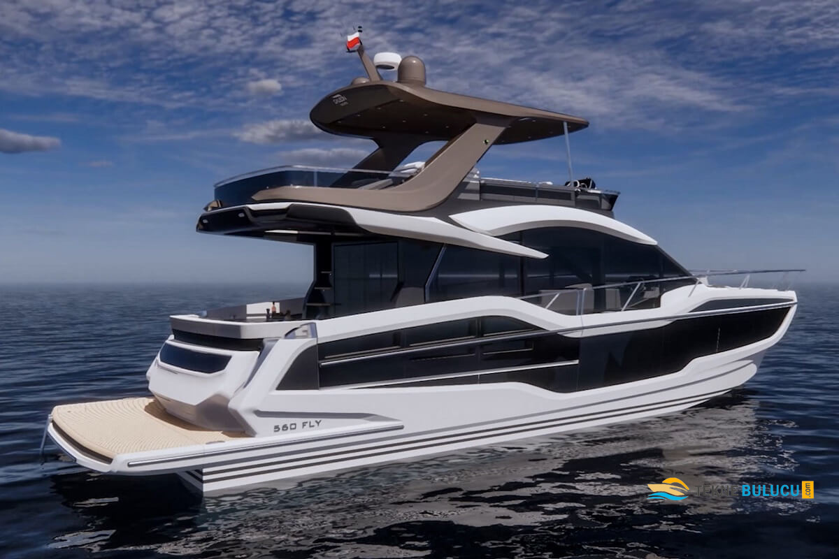 Galeon 560 Fly 2017 iç mekan 2