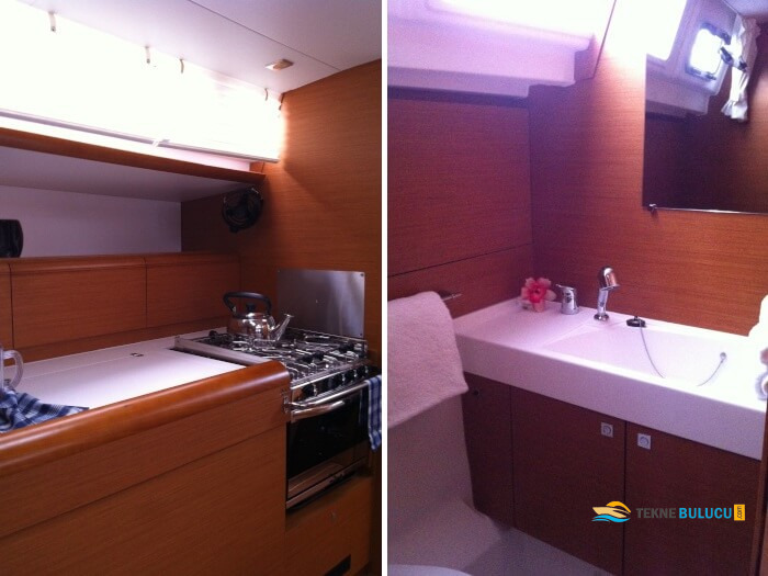 Jeanneau Sun Odyssey 469 2018 iç mekan 2