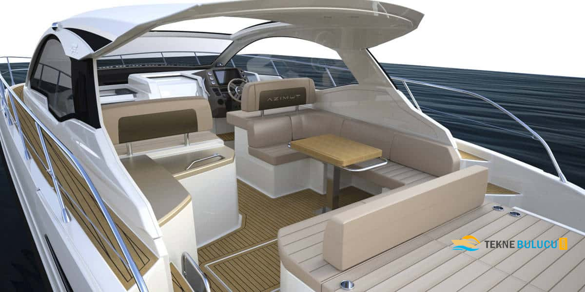 Azimut Atlantis 43 2018 iç mekan 3