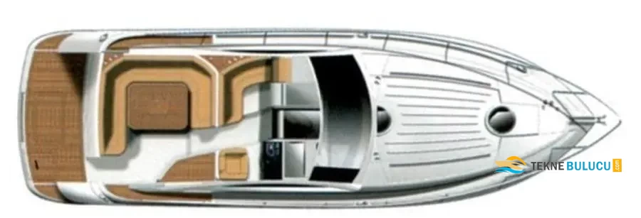 Fairline Targa 38 2008 iç mekan 3