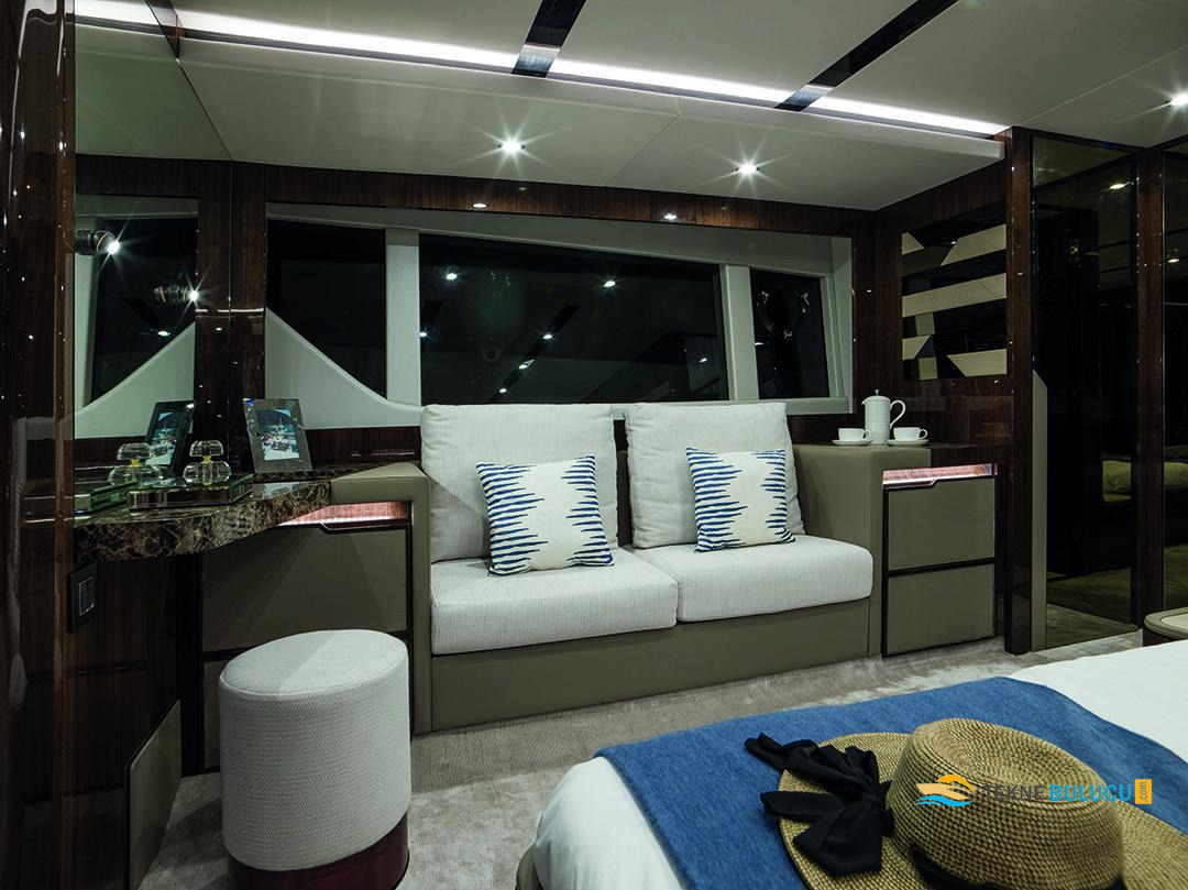 Fairline Targa 63 GTO 2021 iç mekan 3