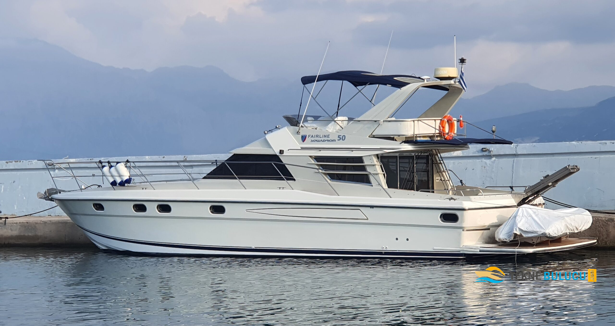 Fairline Squadron 50 2012 iç mekan 3