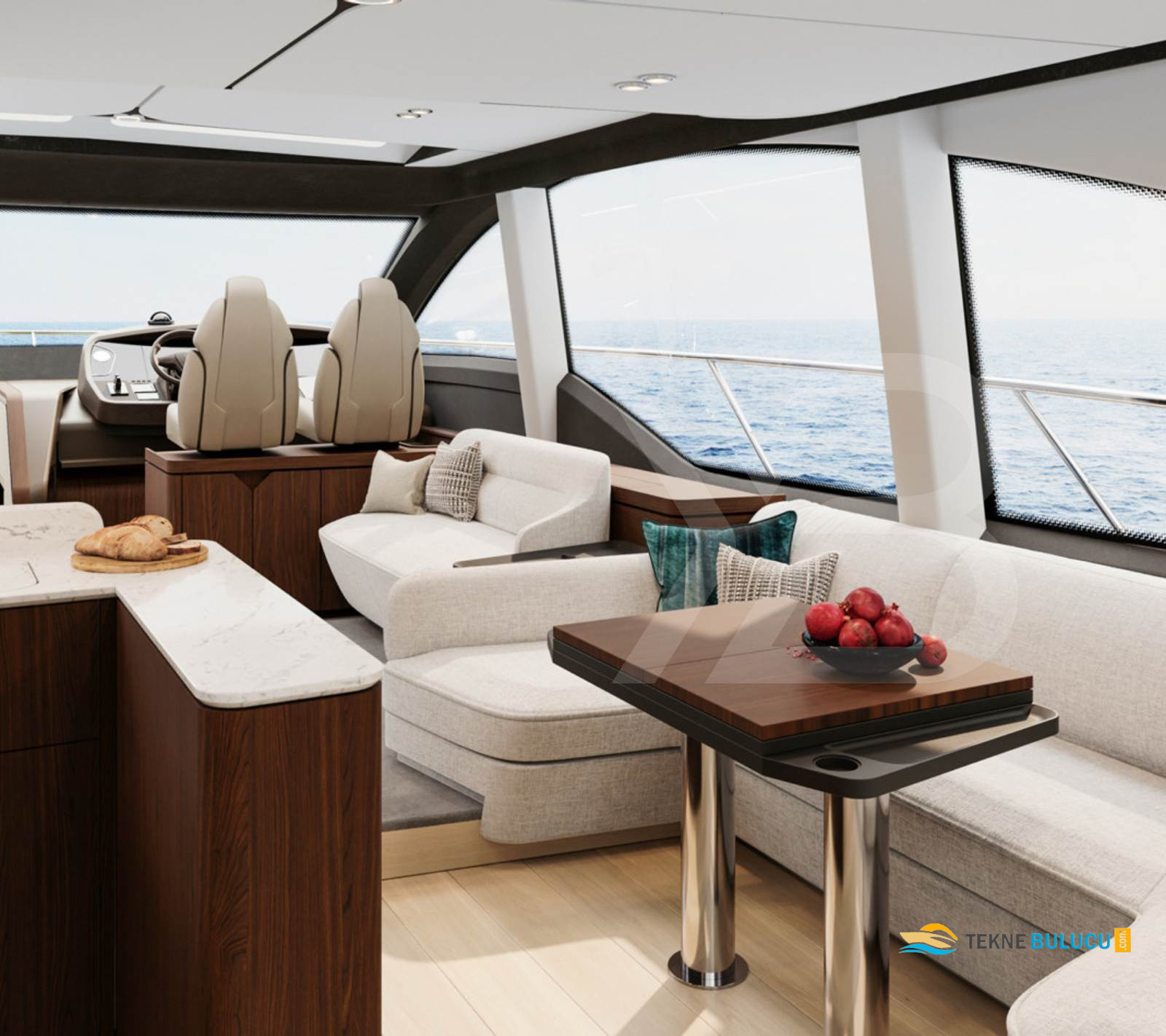 Fairline Phantom 65 2023 iç mekan 3