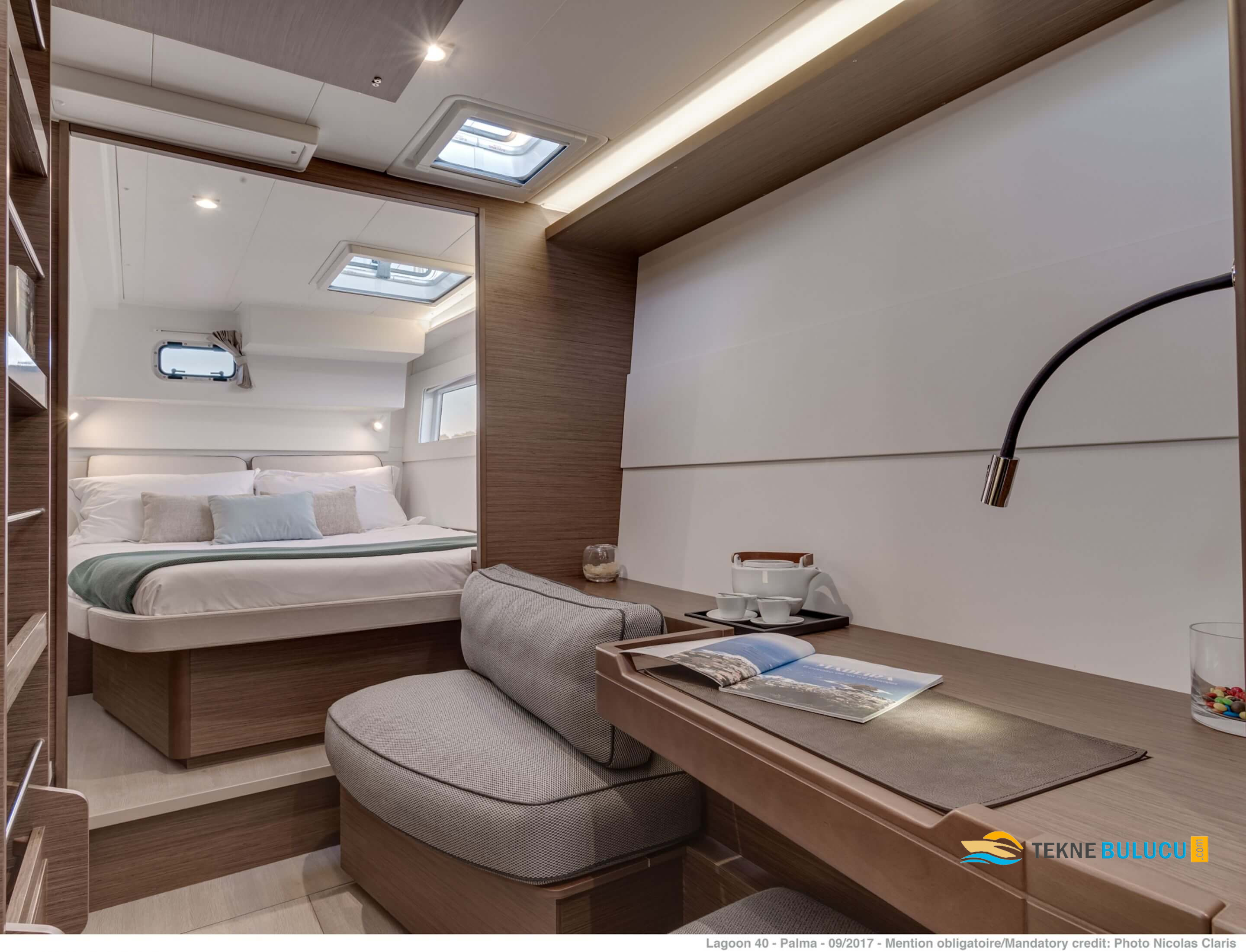Lagoon 40 2019 iç mekan 3