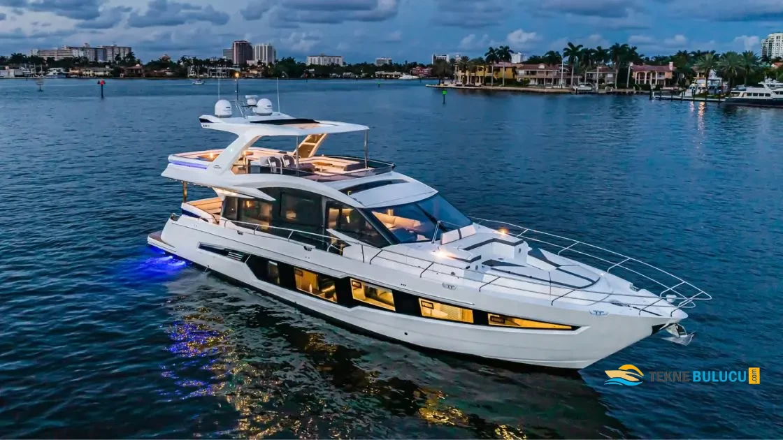 Galeon 680 Fly 2020 iç mekan 3