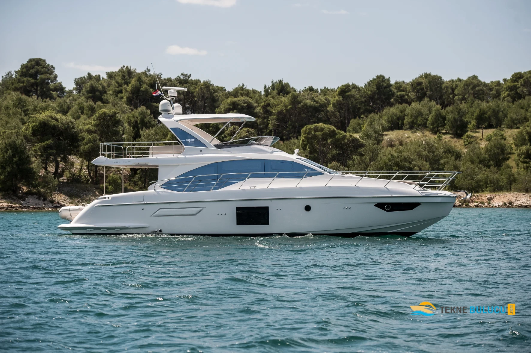 Azimut 55 Fly 2007 iç mekan 2
