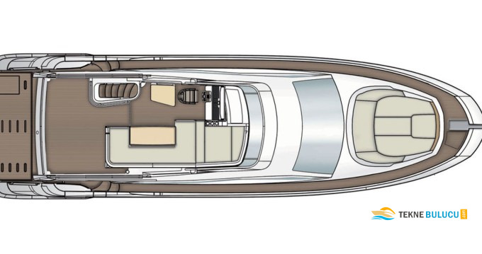 Azimut 55 Fly 2011 iç mekan 1