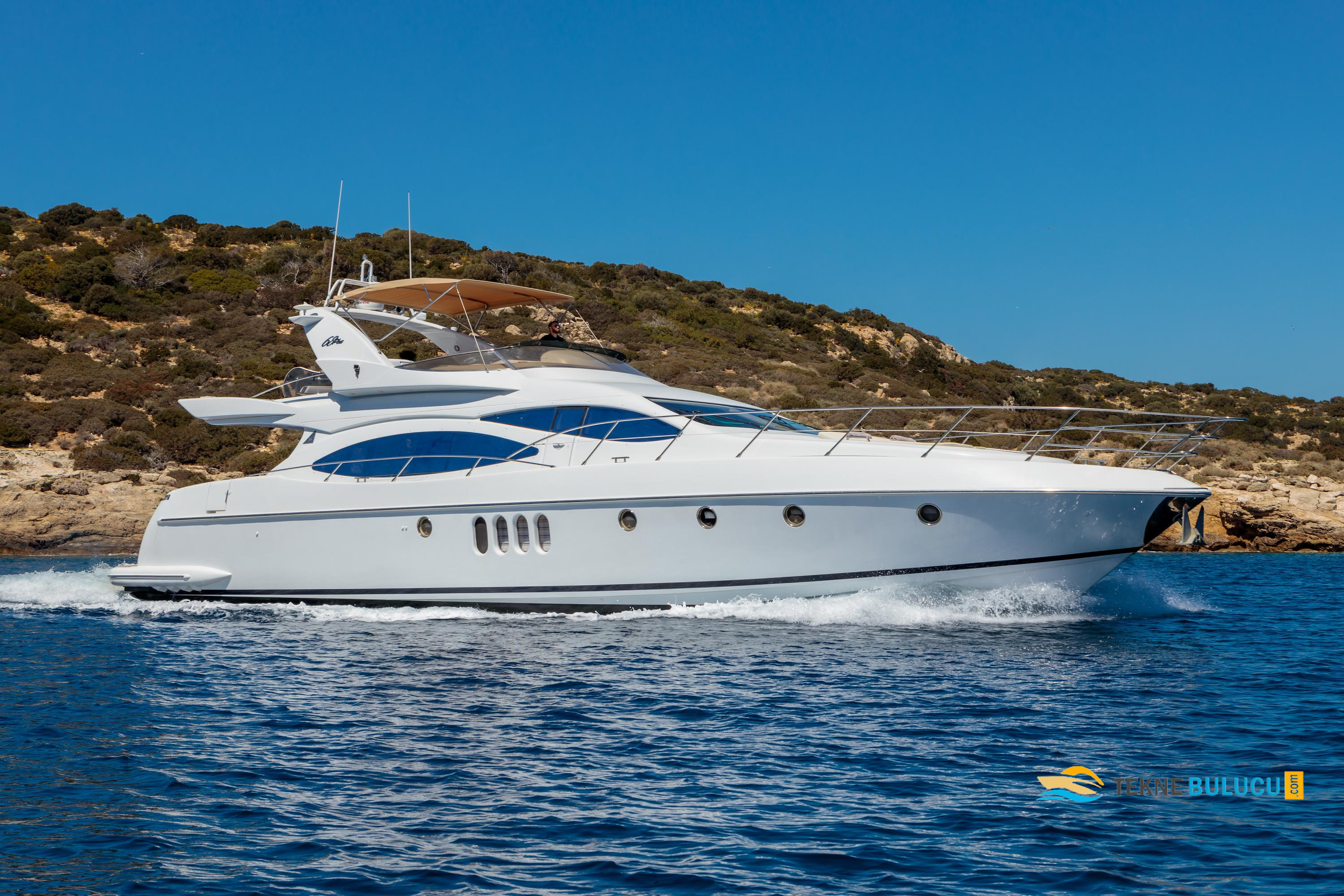 Azimut 68 Plus Fly 2003 iç mekan 1