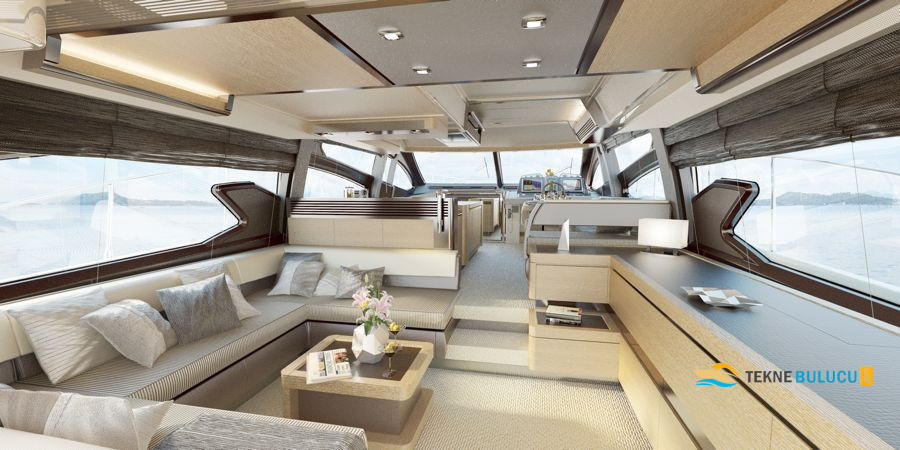 Azimut 64 Fly 2010 iç mekan 3