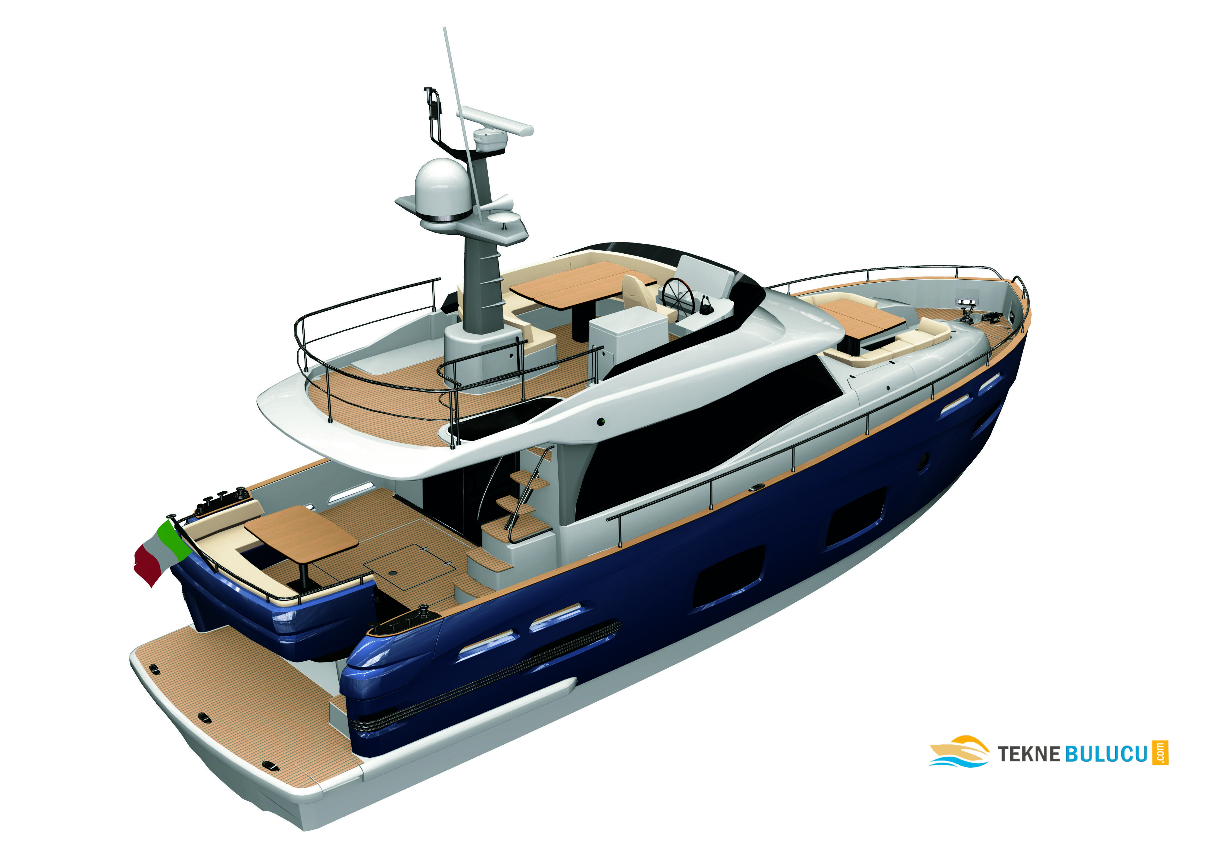 Azimut Magellano 50 2013 iç mekan 1