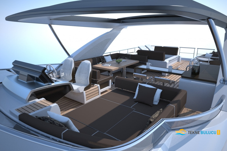 Azimut 80 Fly 2015 iç mekan 2