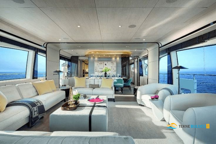 Azimut Grande 95 RPH 2017 iç mekan 3