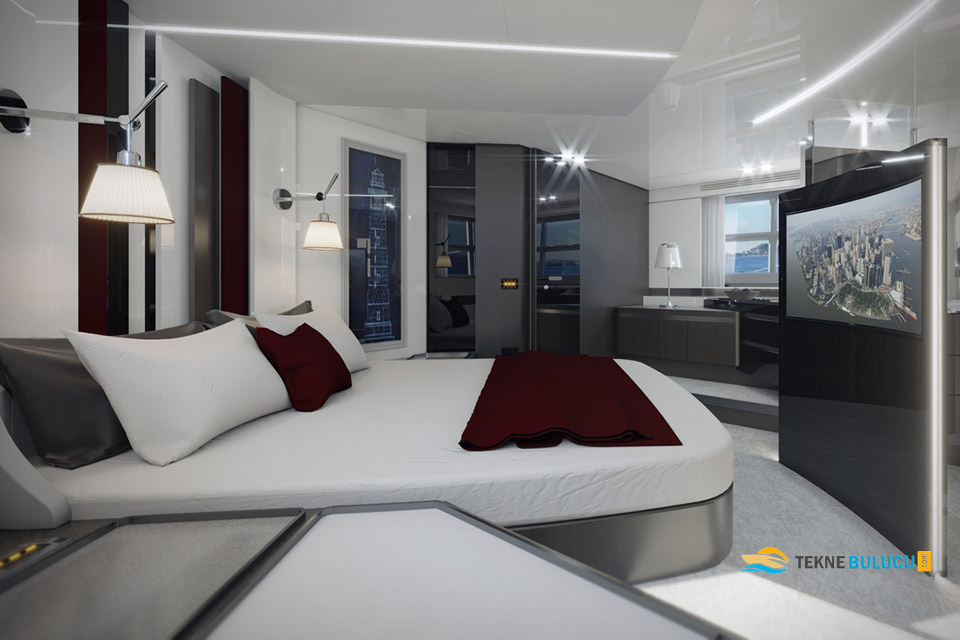Azimut S7 2017 iç mekan 2