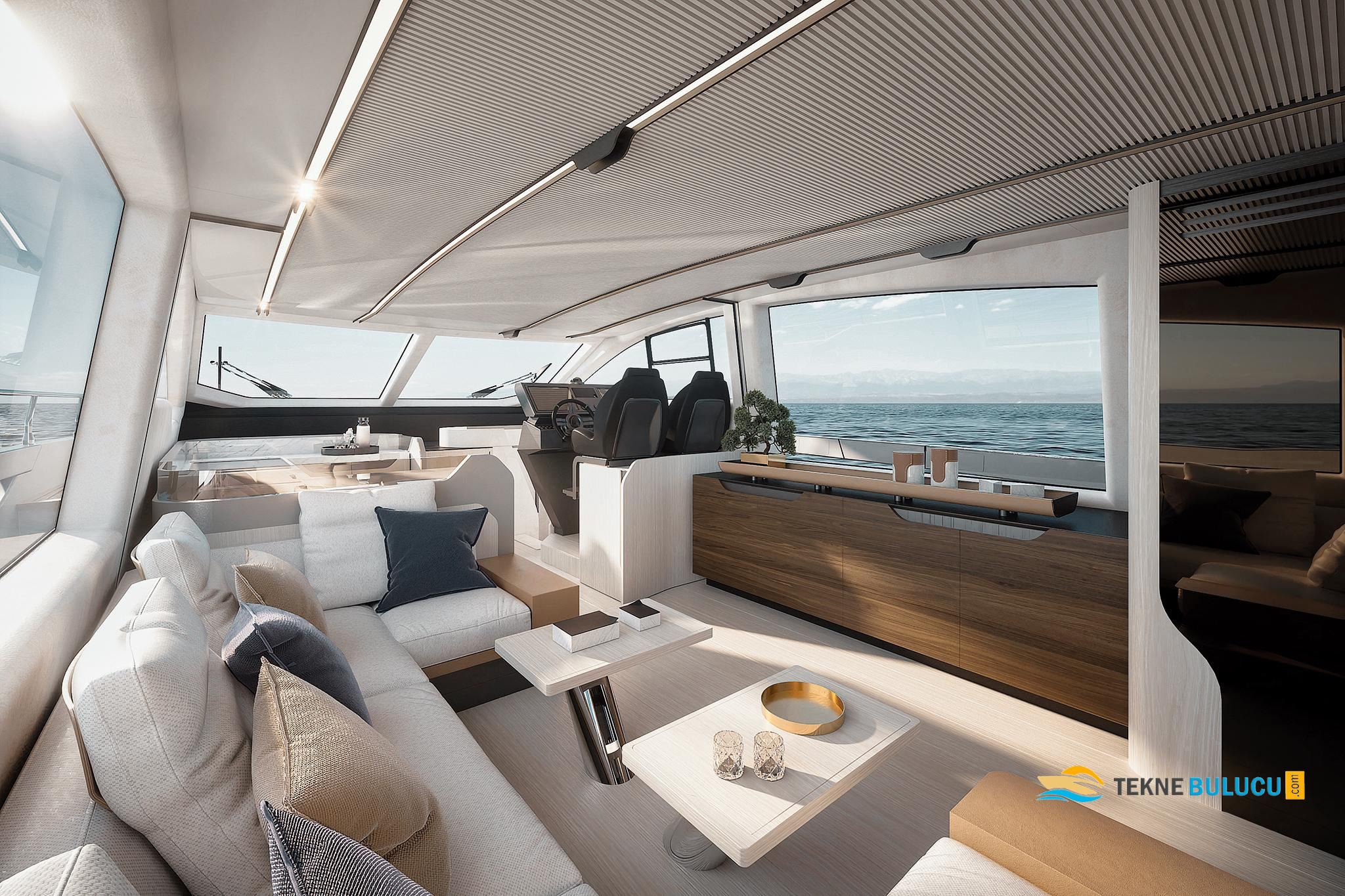 Azimut S7 2023 iç mekan 1