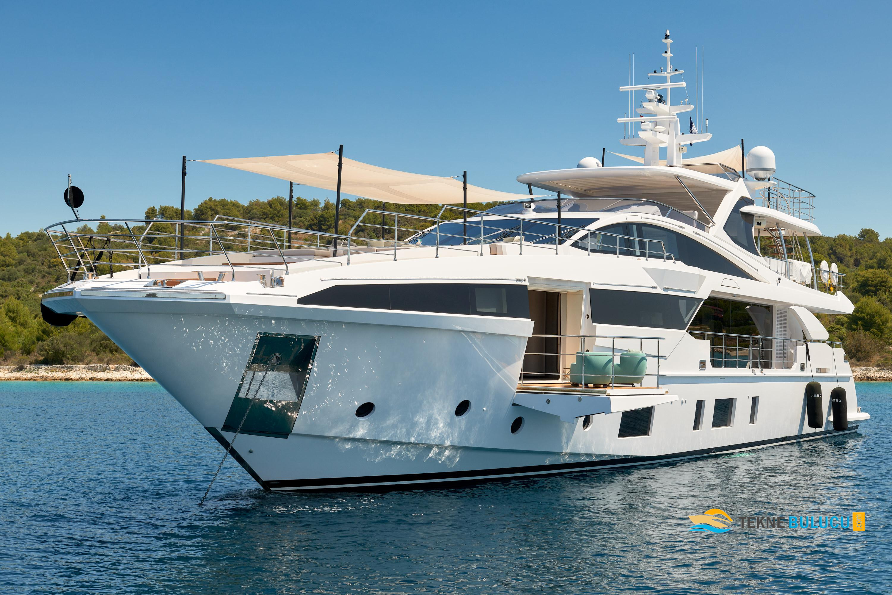 Azimut Grande 35 Metri 2023 iç mekan 2