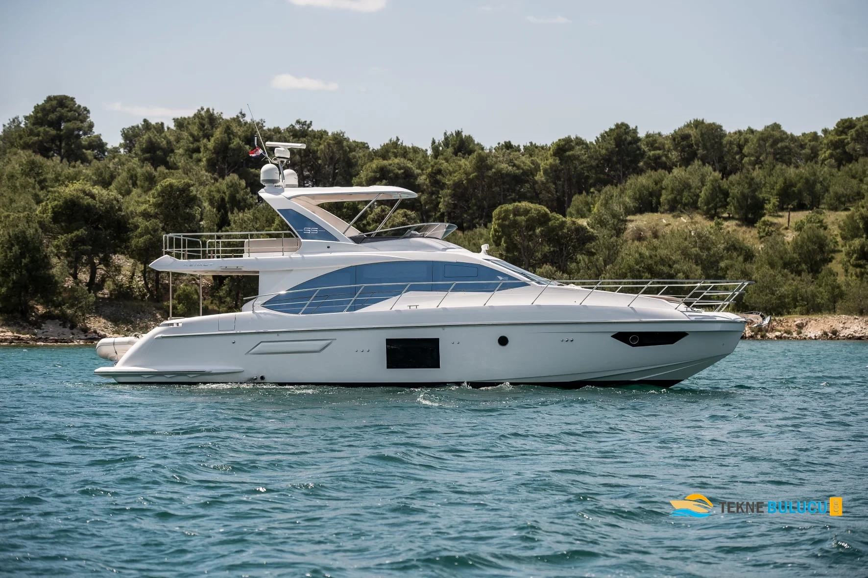 Azimut 55 Fly Yeni Kasa 2019 iç mekan 1