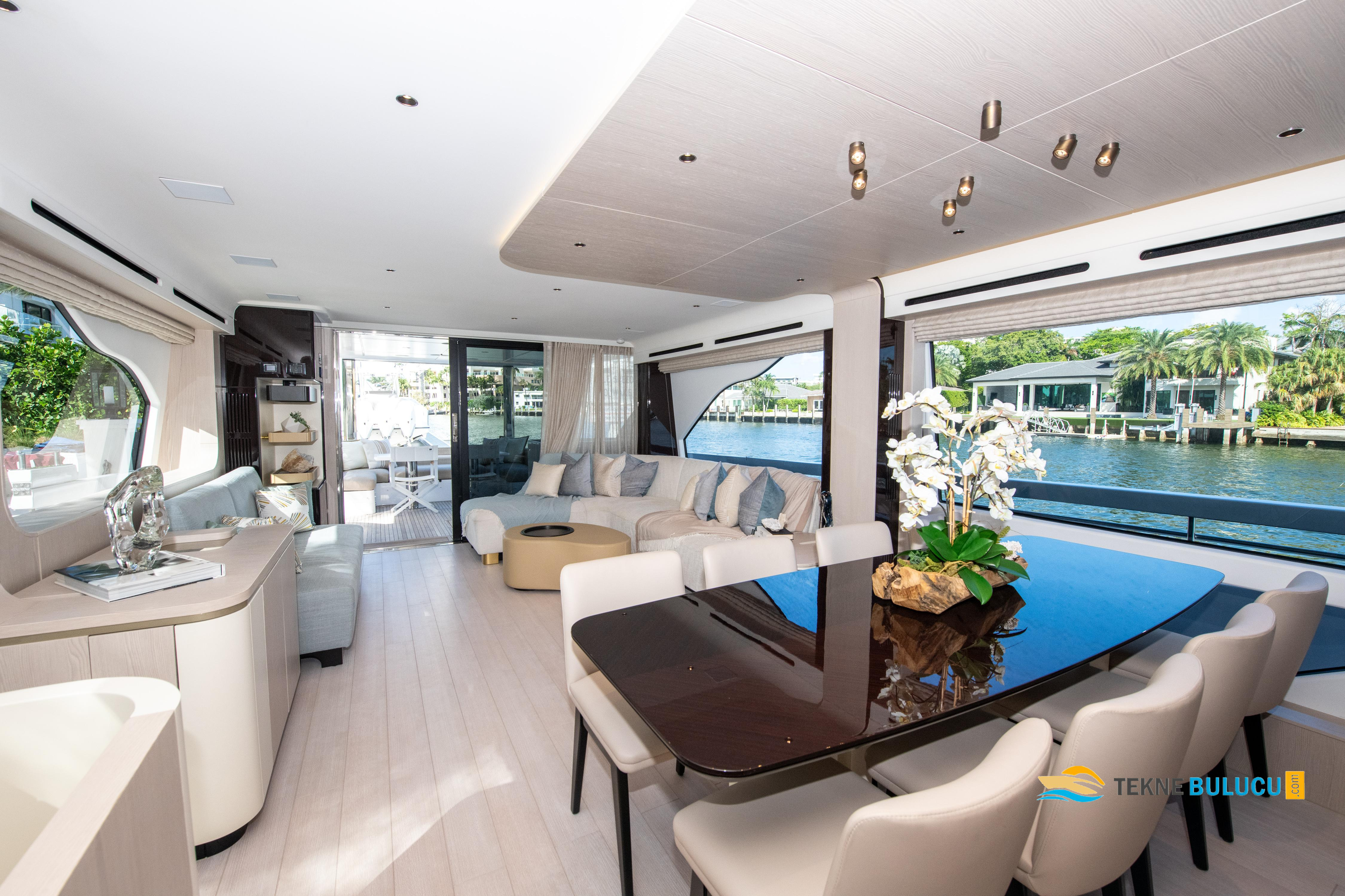 Azimut 78 Fly 2023 iç mekan 2