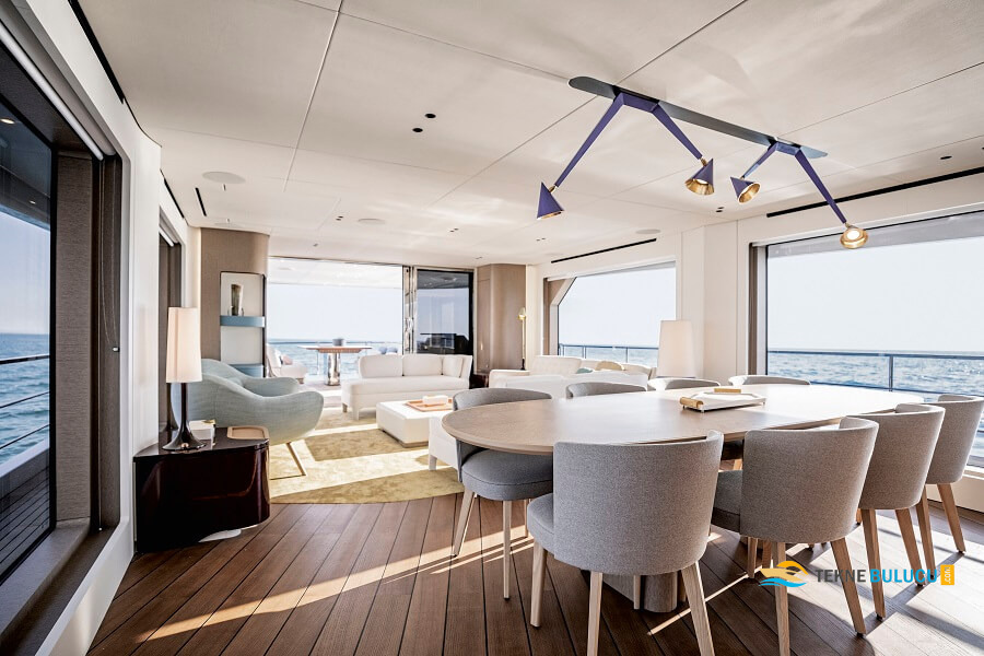 Azimut Grande 26 Metri 2026 iç mekan 2