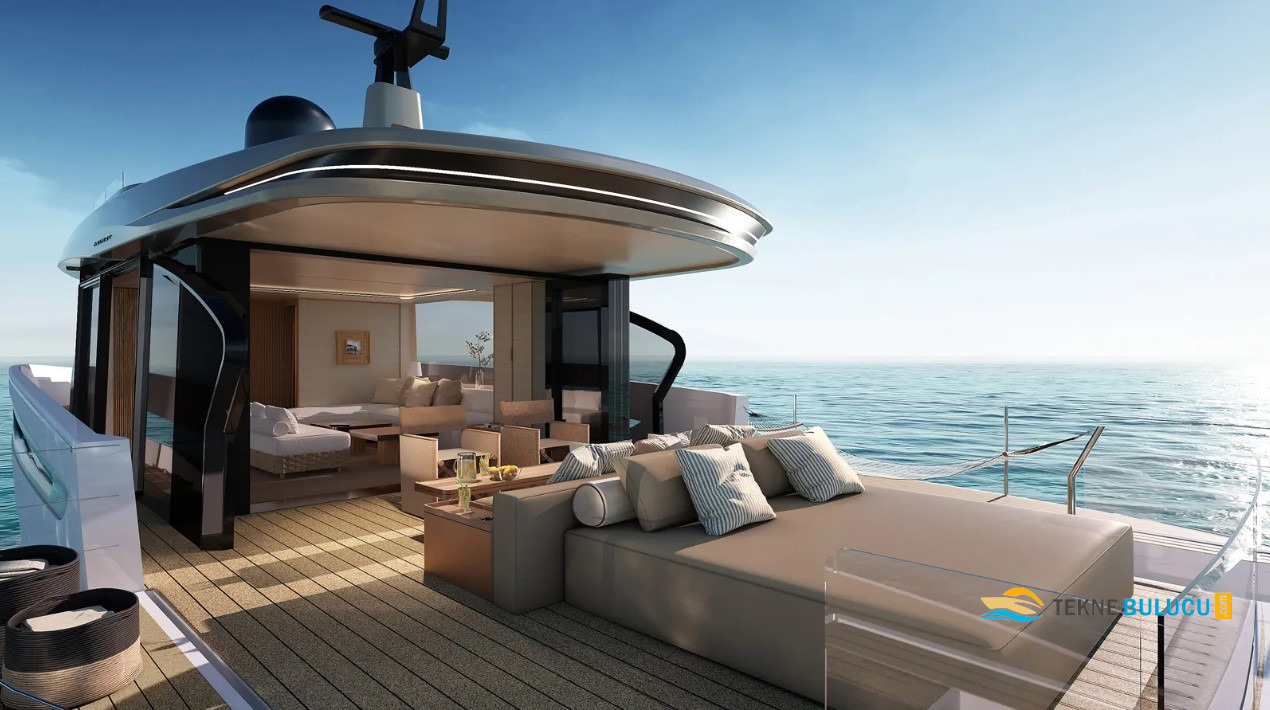 Azimut Seadeck 7 2026 iç mekan 2
