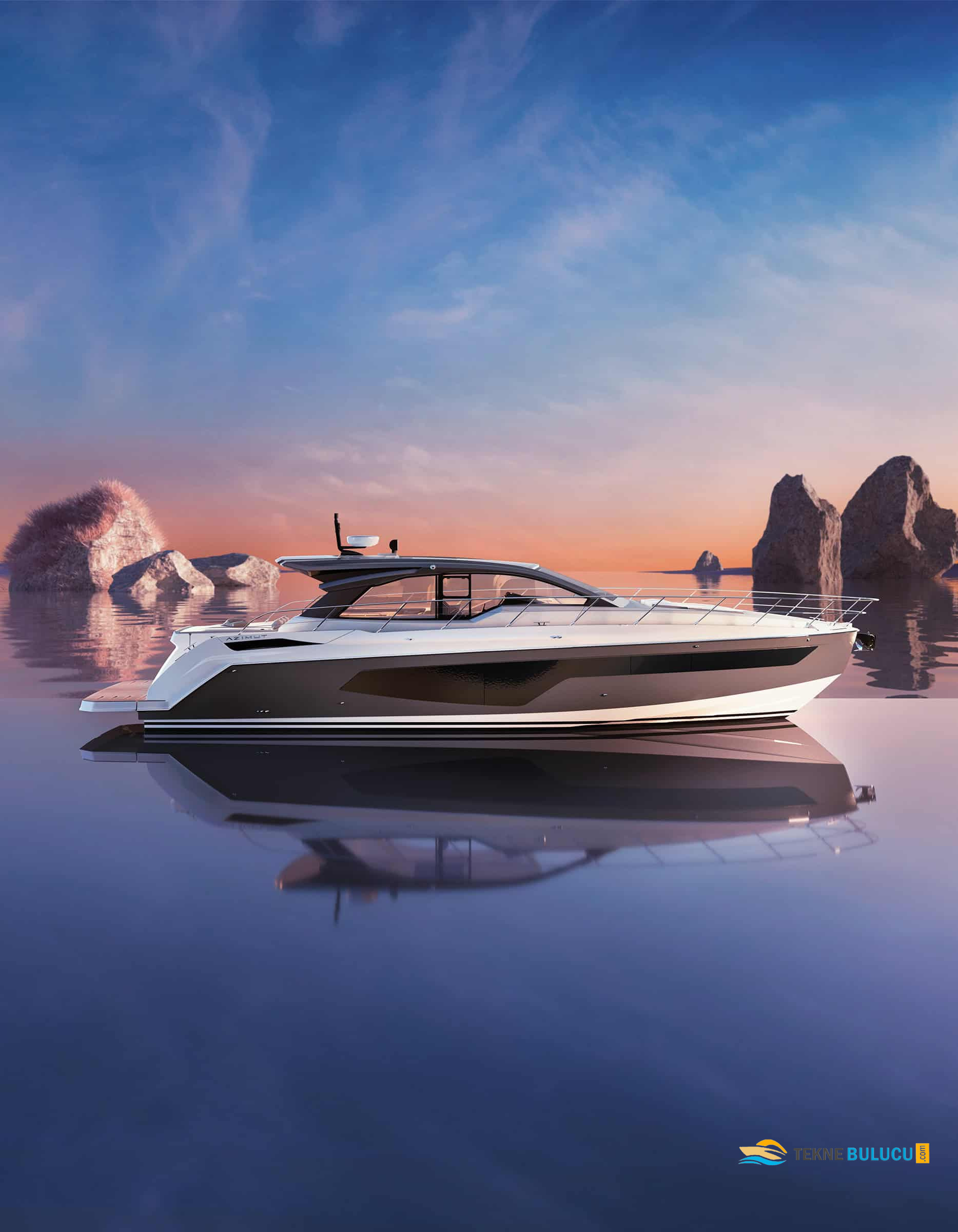 Azimut Grande 44 Metri 2026 iç mekan 2