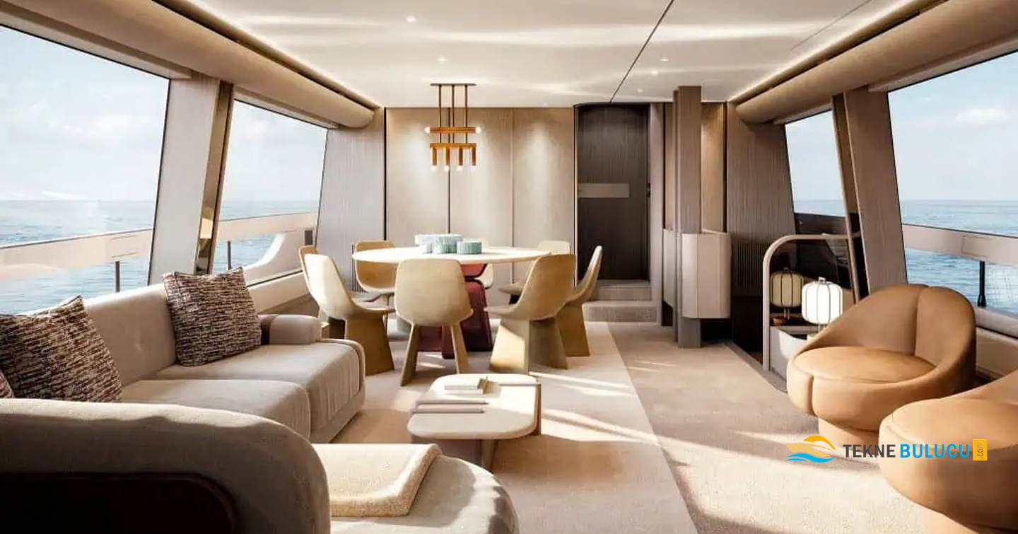 Azimut Fly 82 2025 iç mekan 2