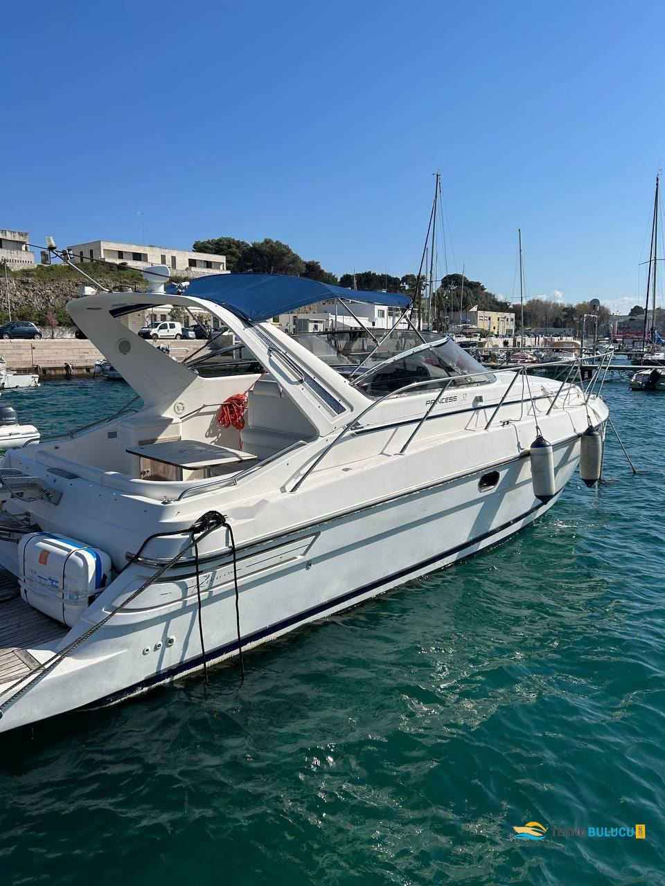 Princess Princess 32 1978 Model iç mekan 3