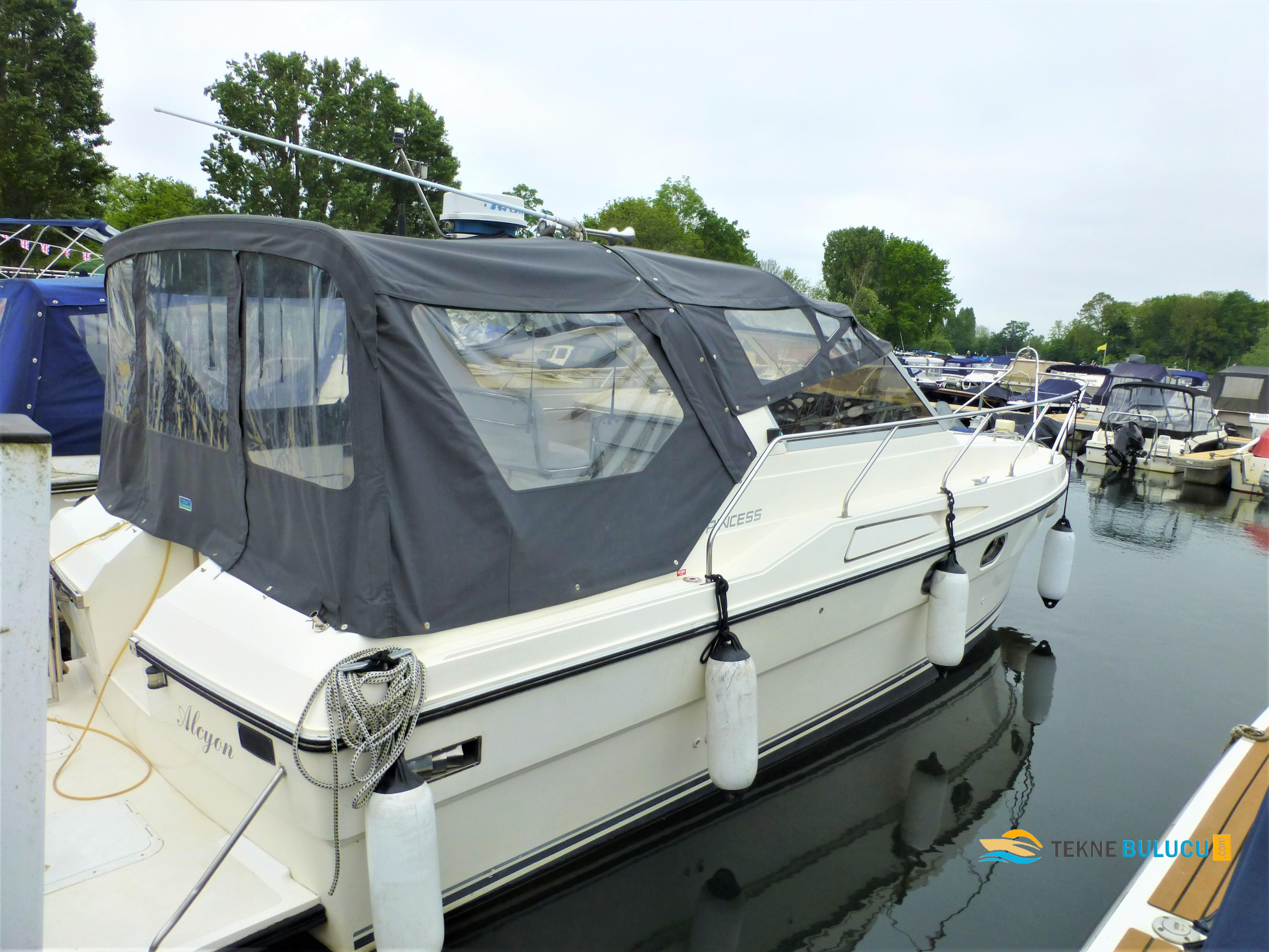 Princess Princess 286 R 1987 Model iç mekan 2