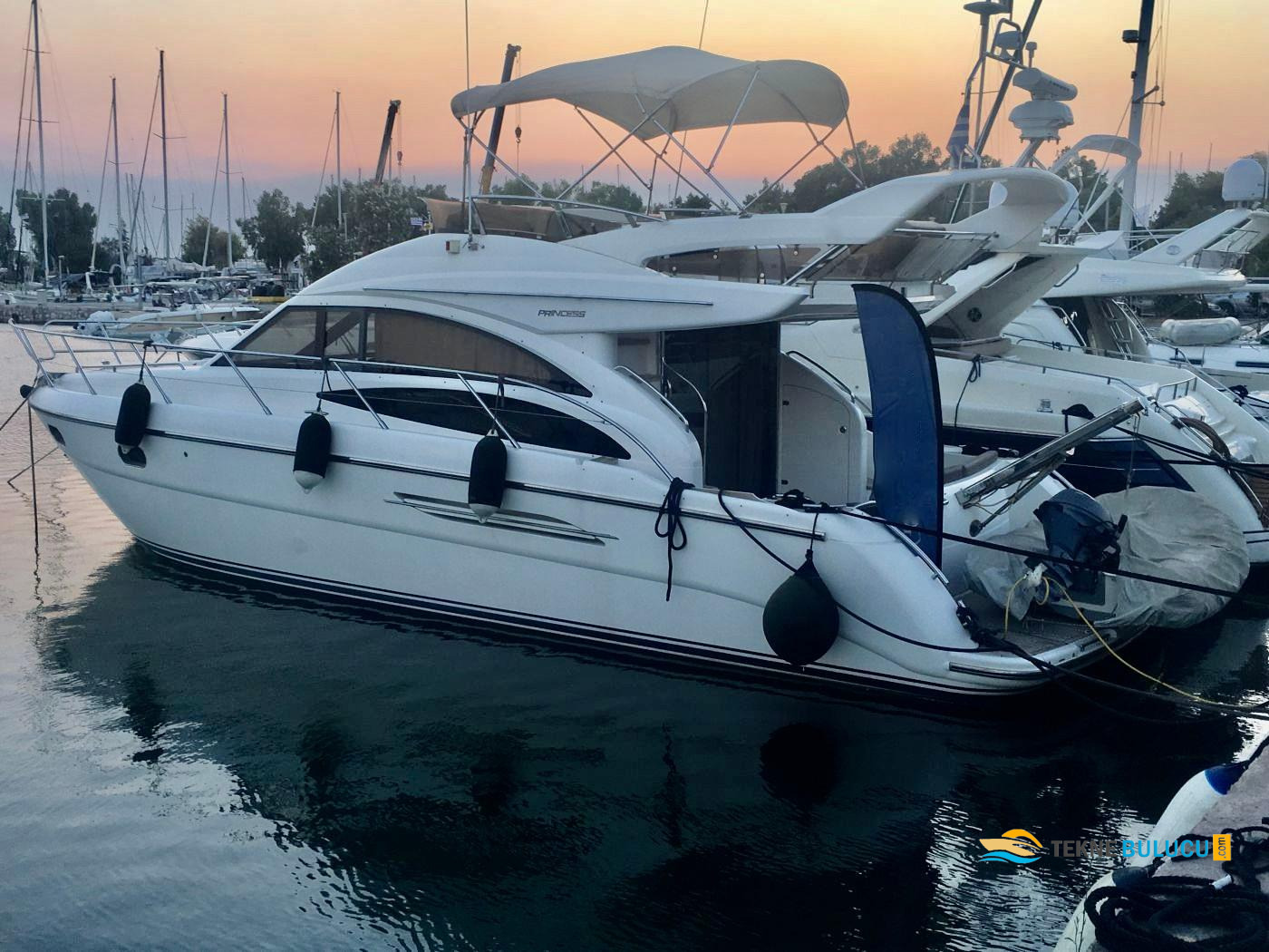Princess Princess 42 Fly 2005 Model iç mekan 1