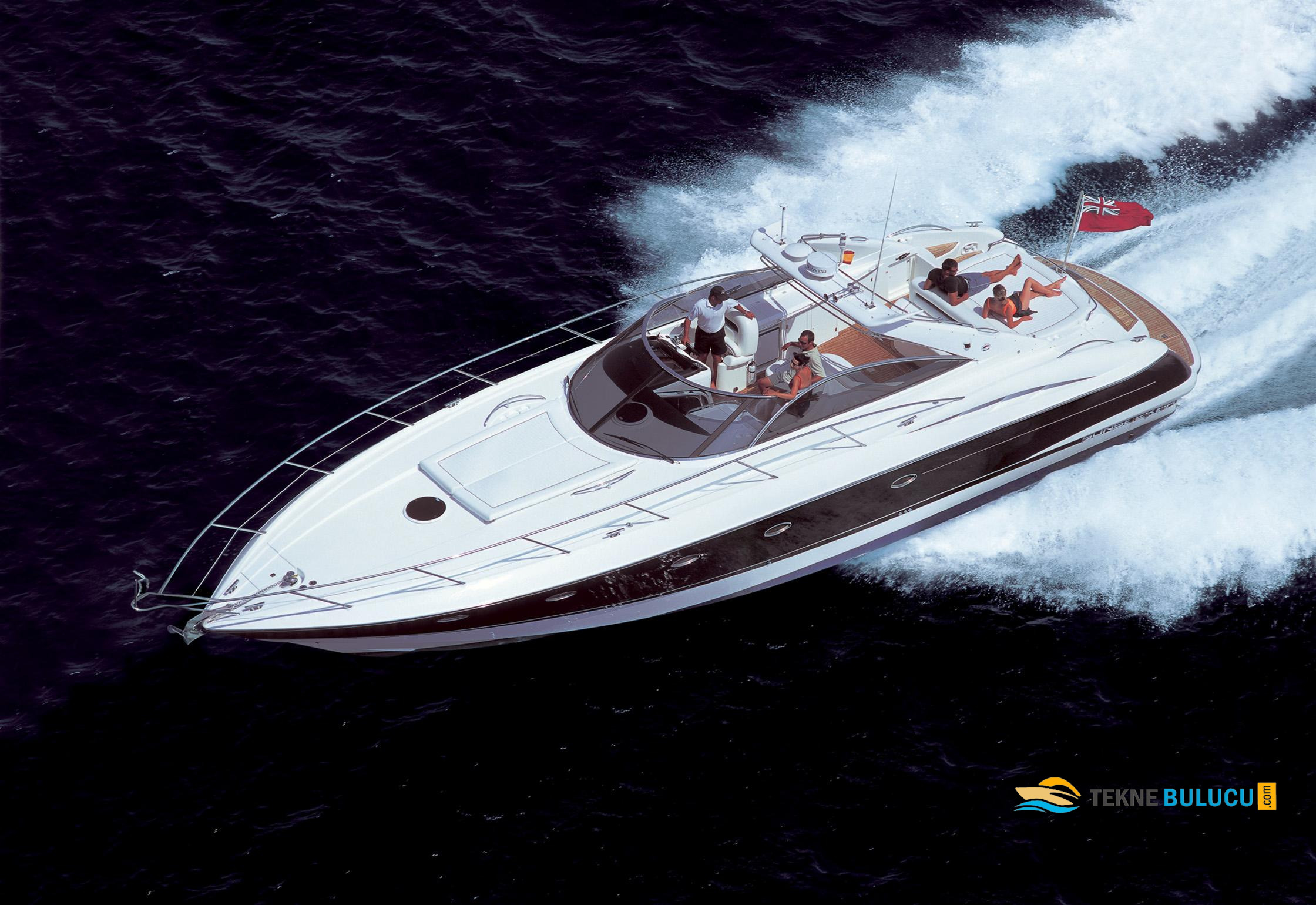 Sunseeker Camargue 46 1990 Model iç mekan 3