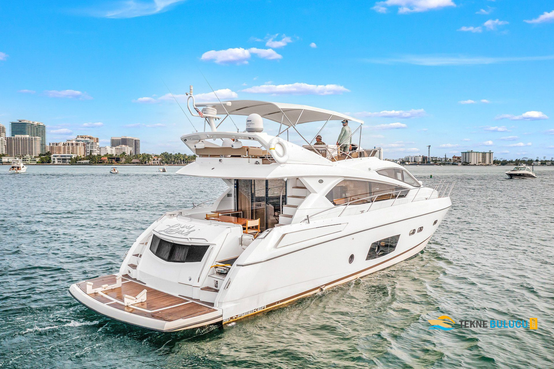 Sunseeker Manhattan 58 1994 Model iç mekan 1