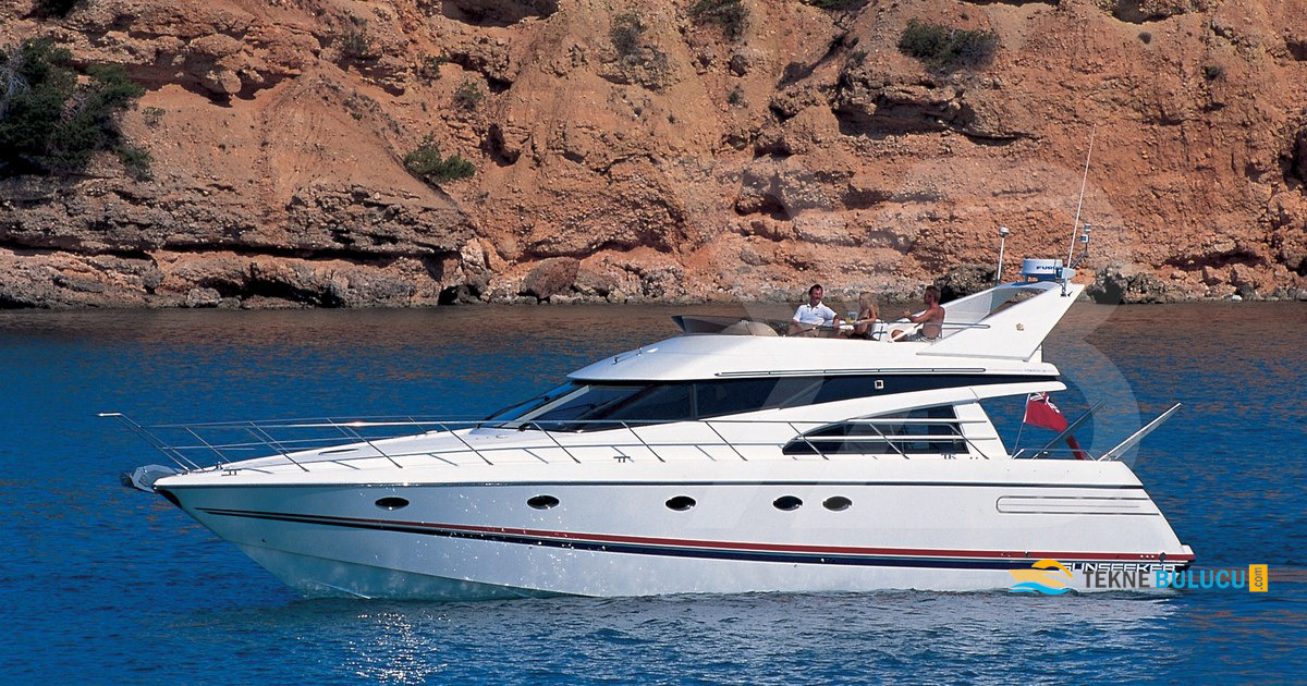 Sunseeker Manhattan 54 2000 Model iç mekan 2