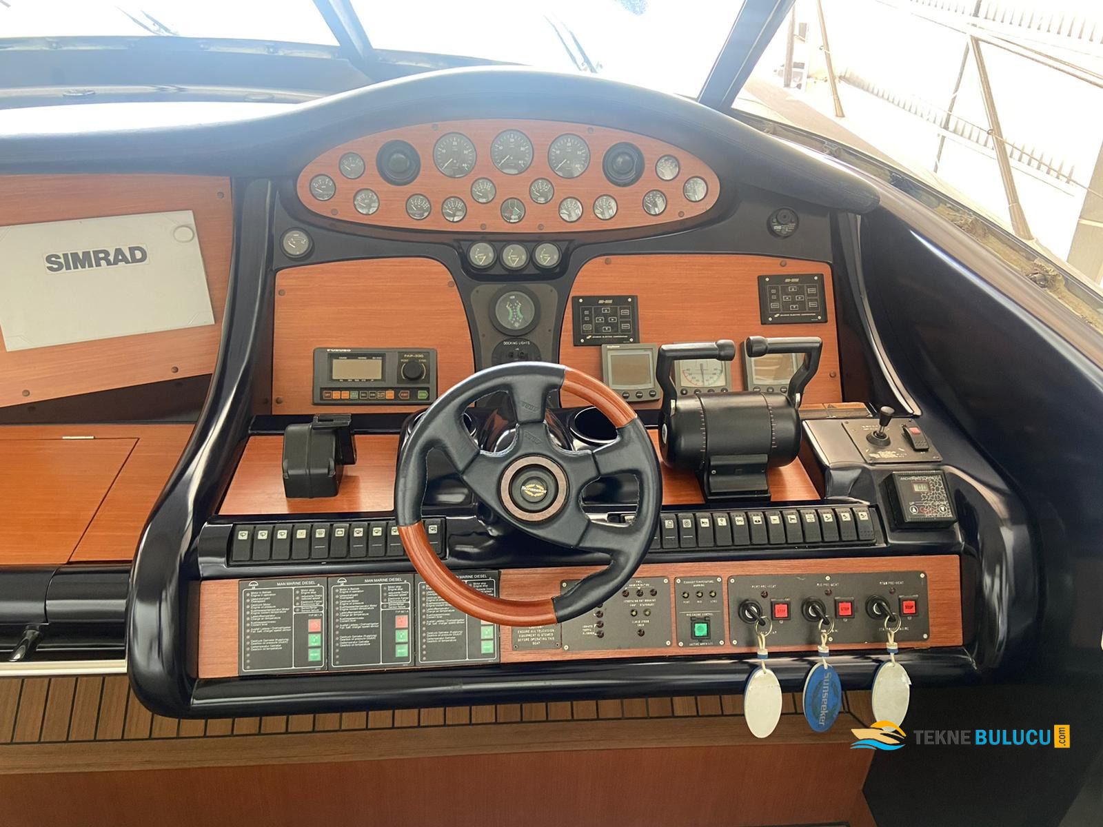 Sunseeker Predator 80 2002 Model iç mekan 1