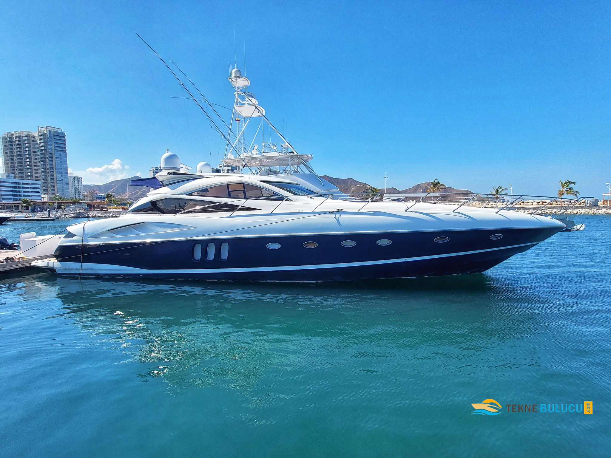 Sunseeker Predator 68 1st Gen 2006 Model iç mekan 2
