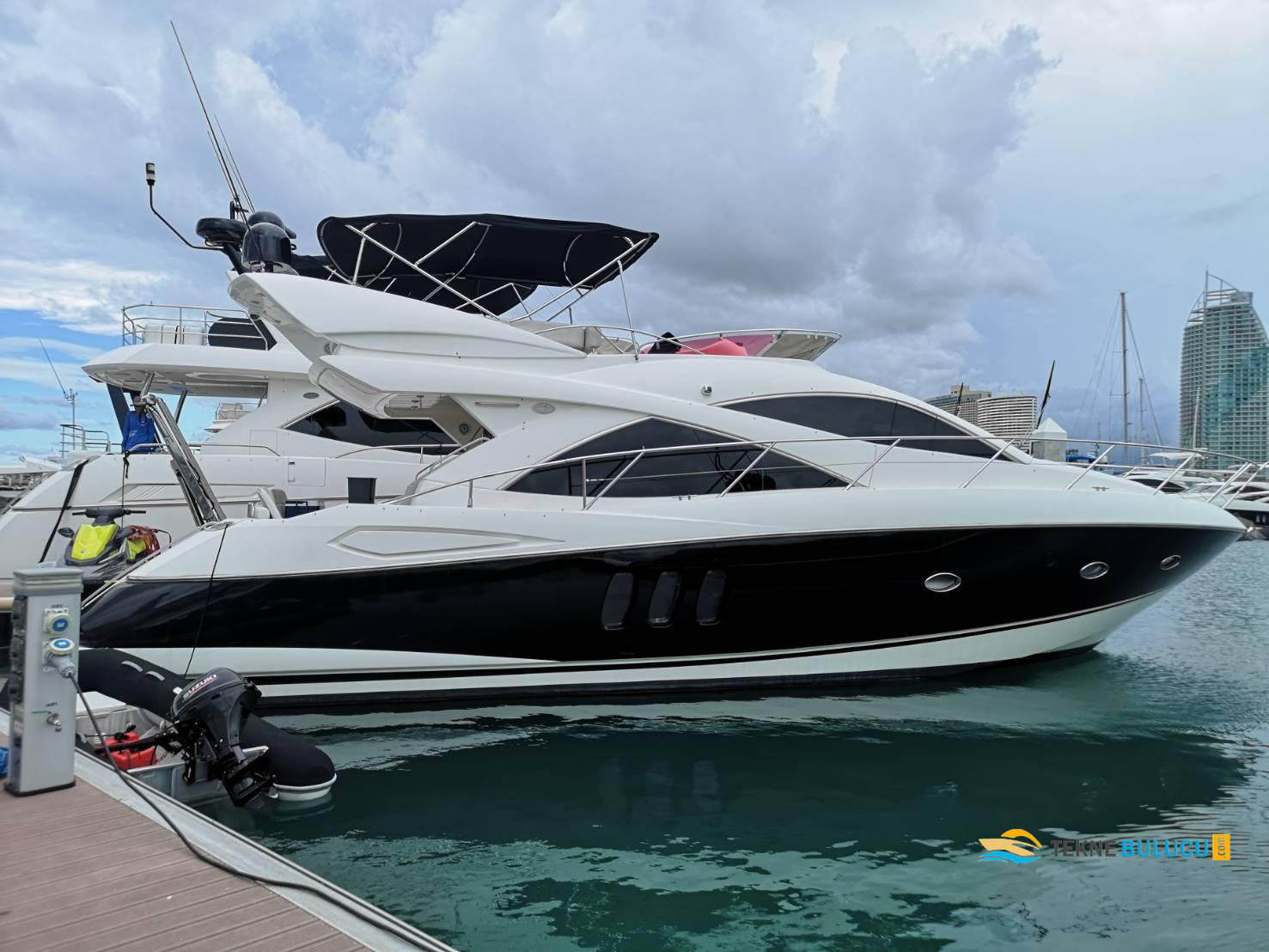 Sunseeker Manhattan 50 2007 Model iç mekan 2