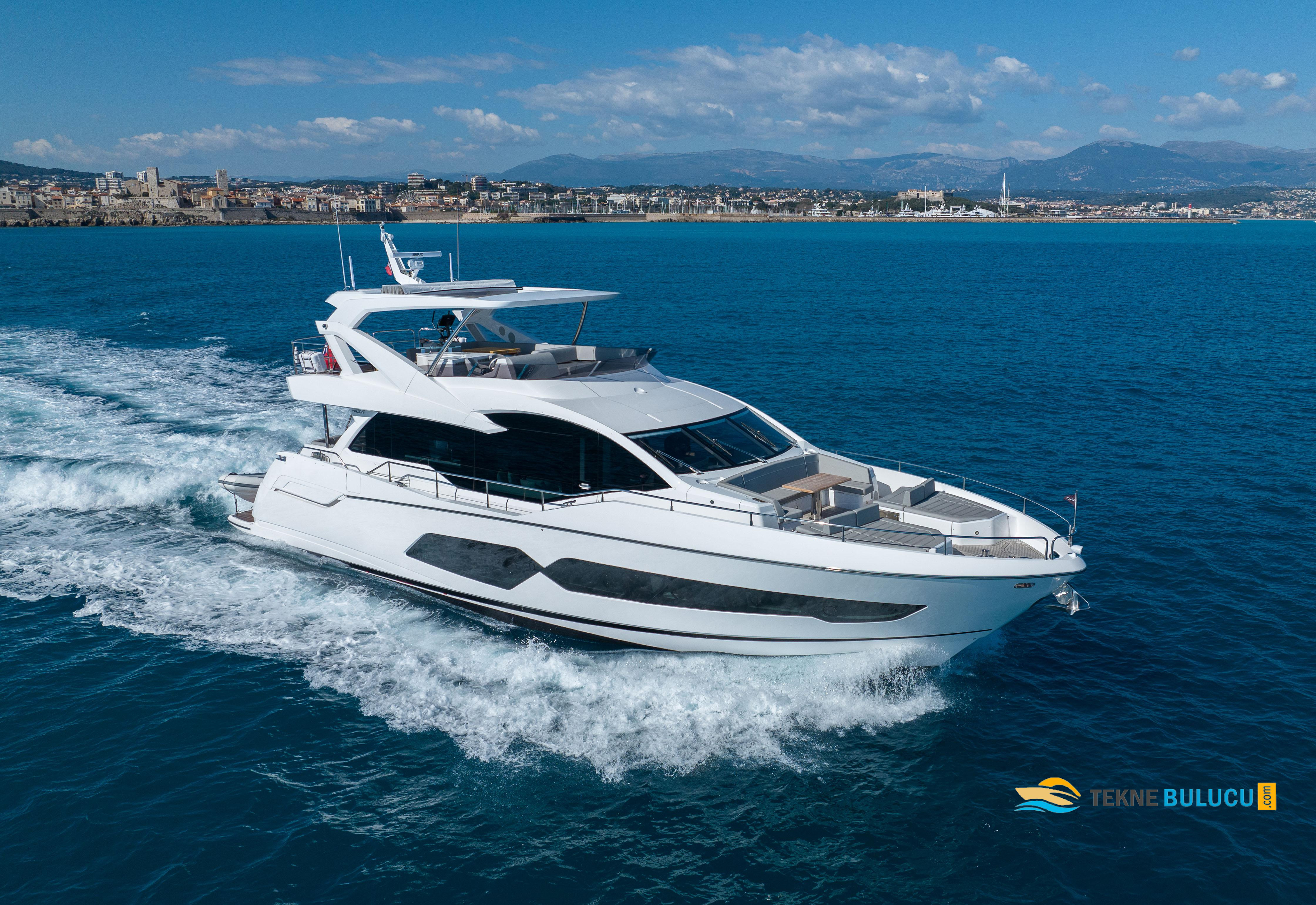 Sunseeker 76 Yacht 2020 Model iç mekan 3